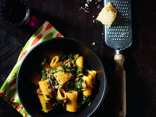 Lamb Ragu with Rapini and Gluten-Free Rigatoni | GFF Magazine