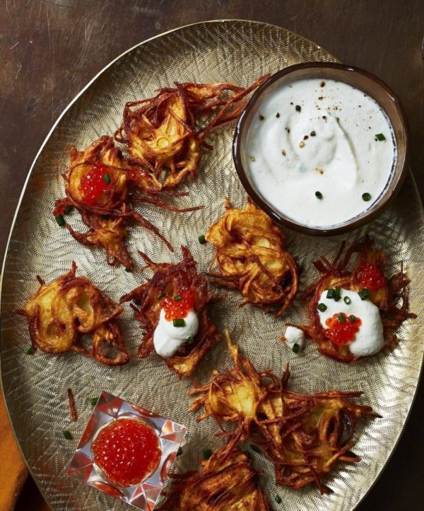 gluten free latkes recipe with dairyfree horseradish cream sauce
