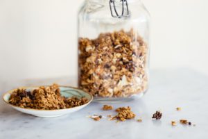 Gluten Free Granola Recipe: Coconut-Almond Granola with Candied Cocoa Nibs