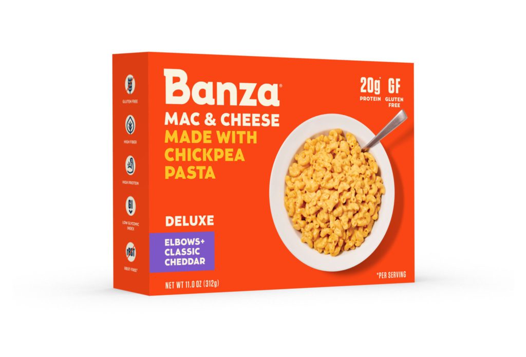 Product Review: Banza Chickpea Pasta Mac and Cheese Deluxe Rich and Creamy Cheddar