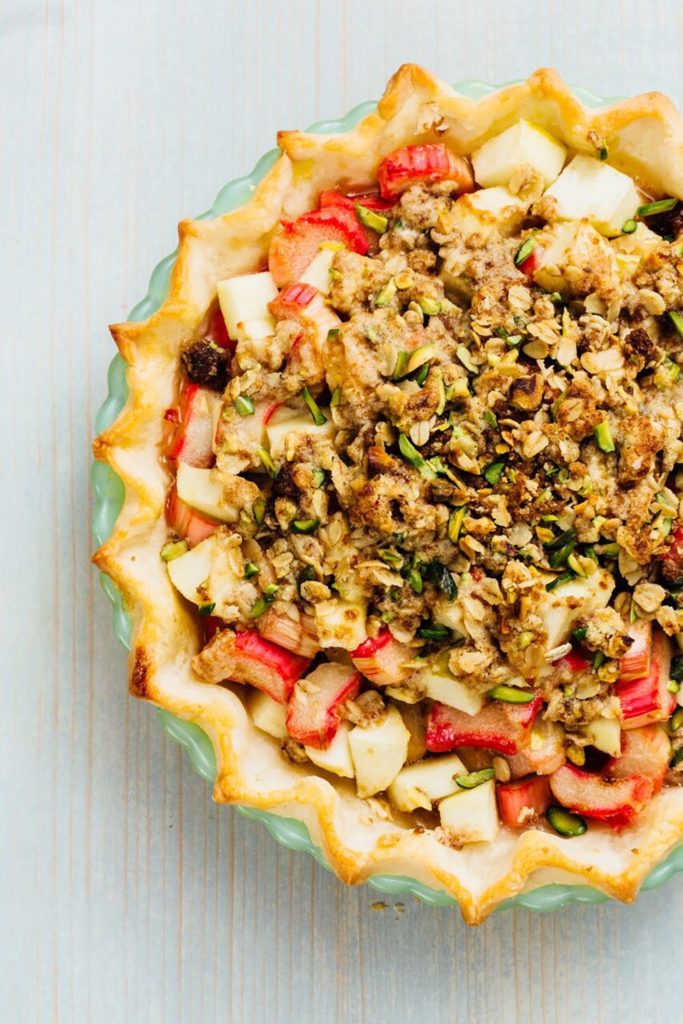 Apple, Rhubarb, and Ginger Pie Gluten-Free Recipe