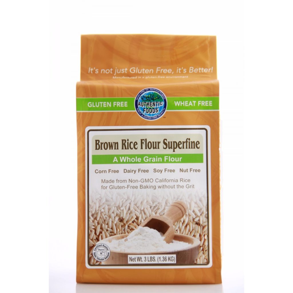 ﻿Product Review: Authentic Foods Superfine Brown Rice Flour
