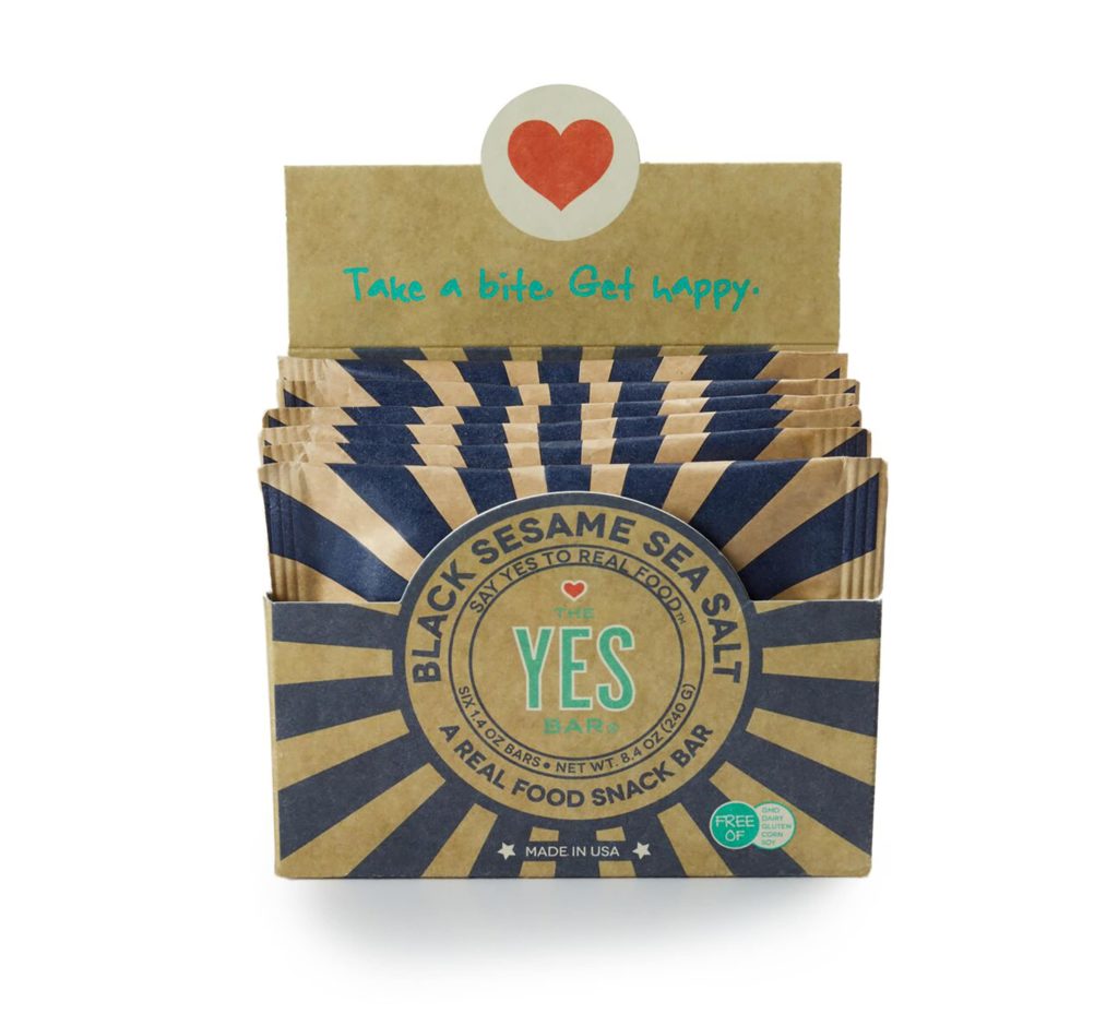 Product Review: The YES Bar Black Sesame Sea Salt
