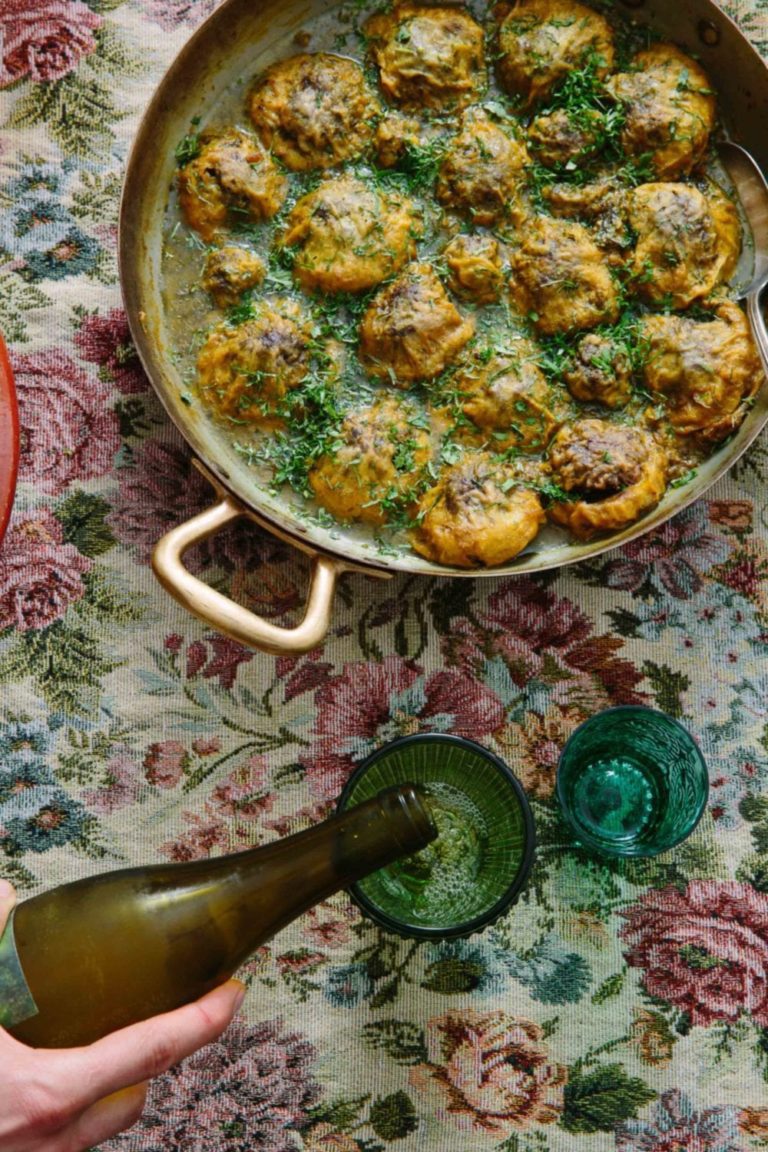 Gluten Free Lamb Dish braised lambstuffed artichoke hearts with