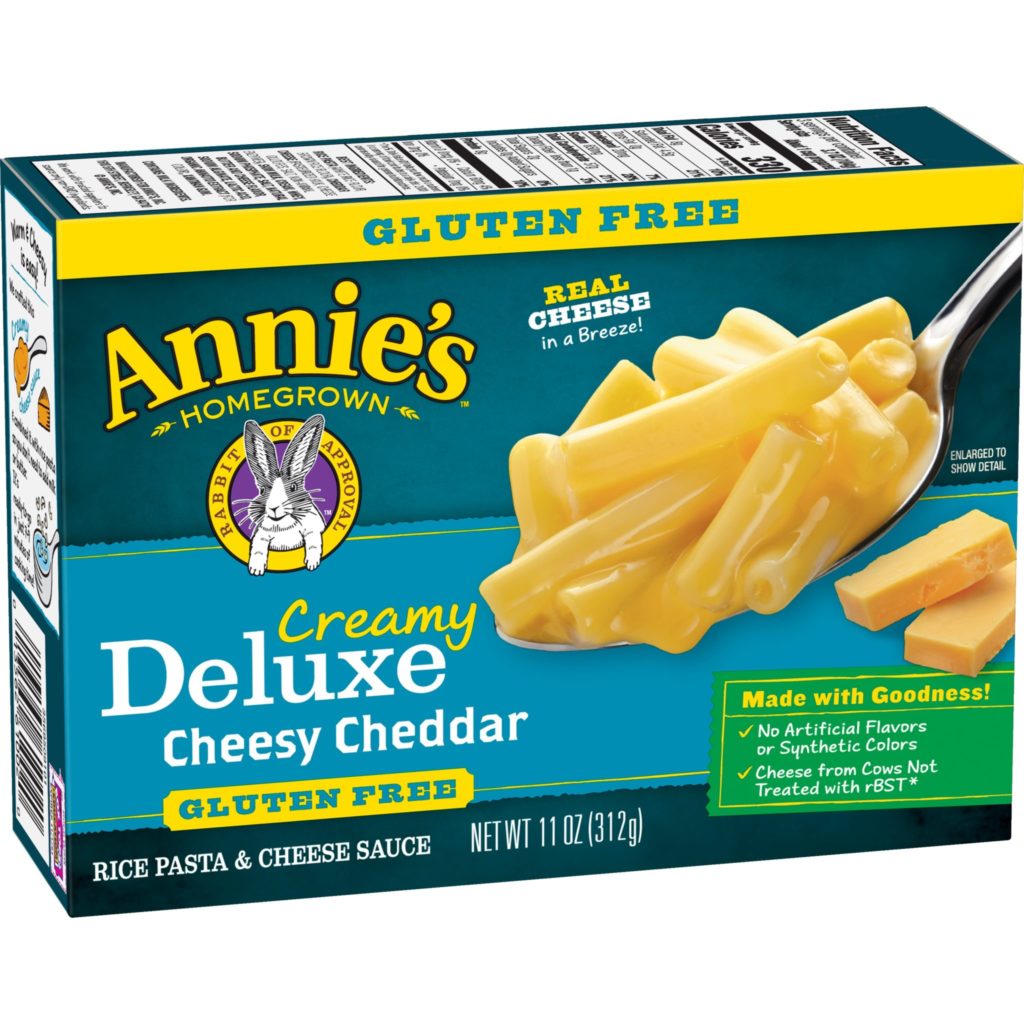 Product Review: Annie’s Gluten Free Creamy Deluxe & Cheesy Cheddar