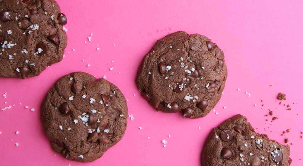 Double Chocolate Peanut Butter Cookies Gluten-Free Recipe