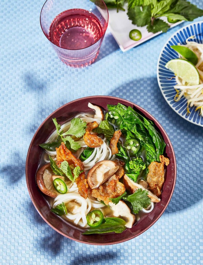 Gluten Free Faux Pho With Chicken Cracklings