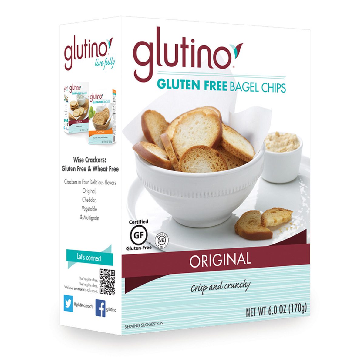 Gluten Free Bagel Chips Review: Glutino Gluten Free Bagel ...