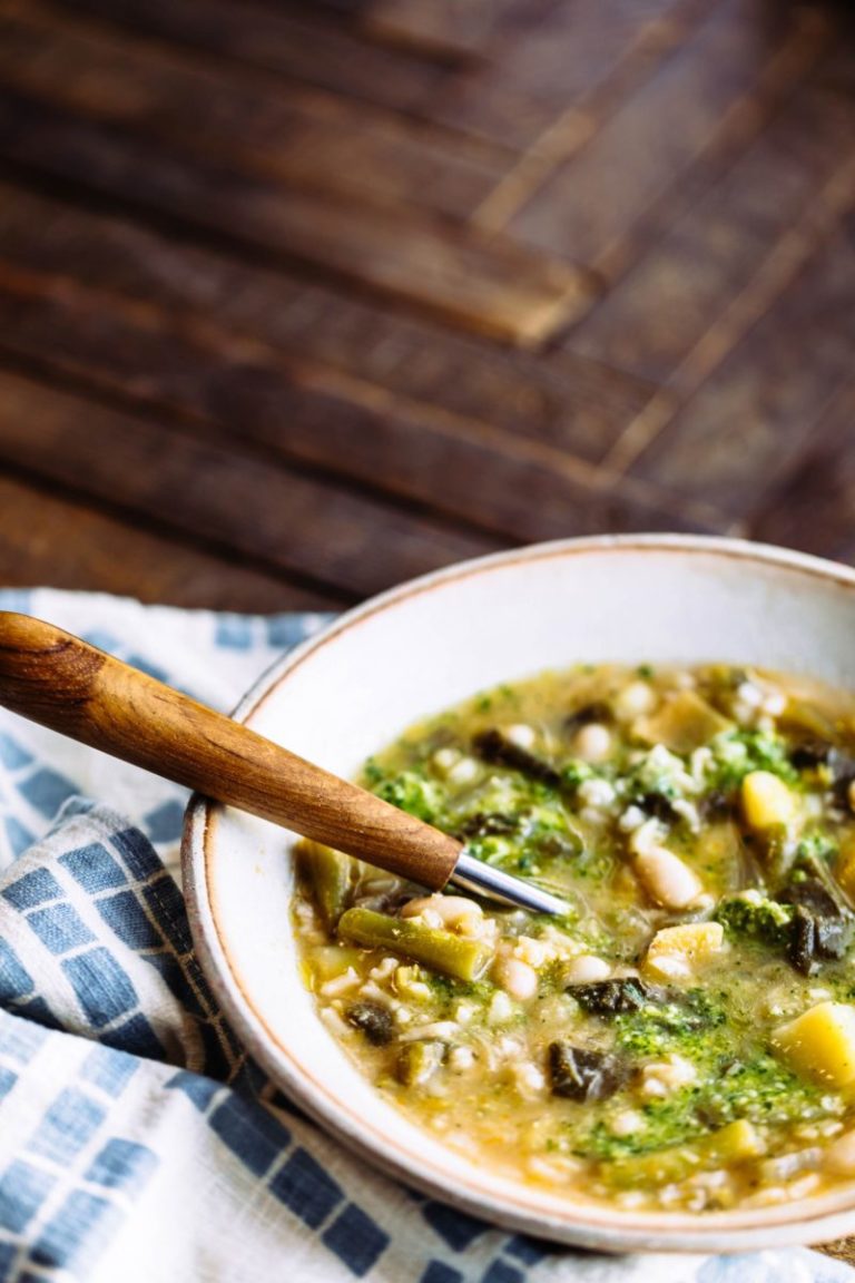 Green Bean and White Bean Soupe au Pistou GlutenFree Recipe