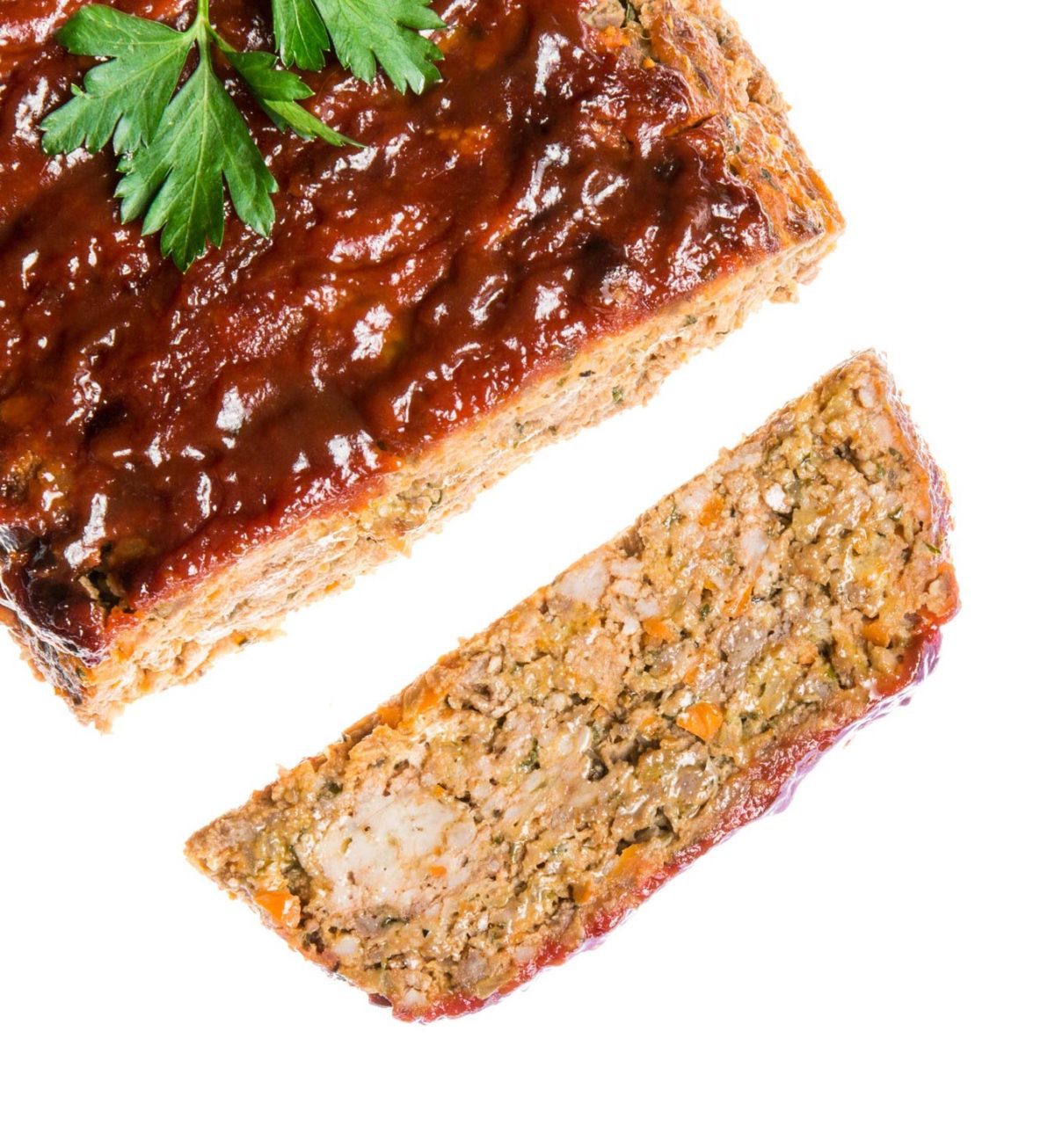 Gluten Free Meatloaf with Spicy Tomato Glaze