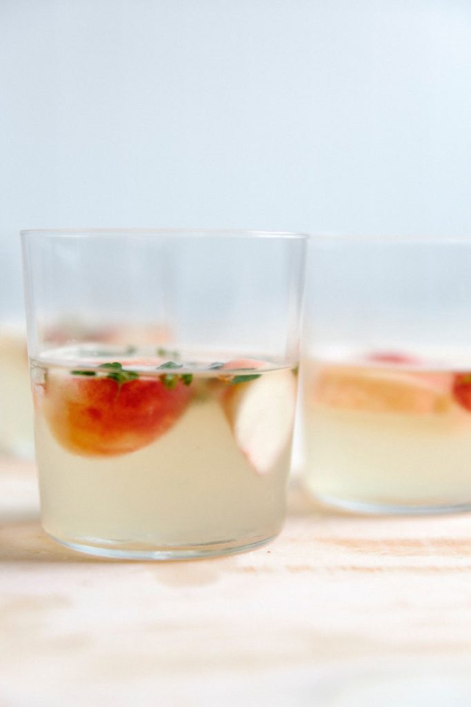 Peaches and Herb Cocktail Gluten-Free Recipe