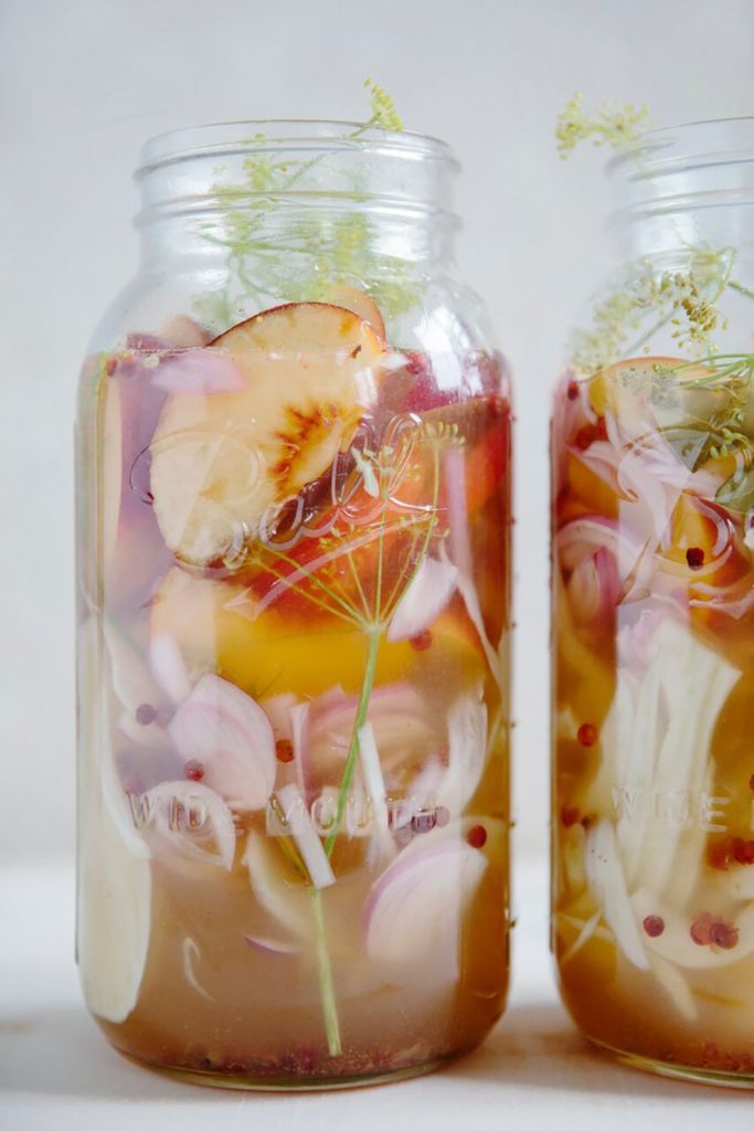 Pickled Peaches and Fennel Recipe