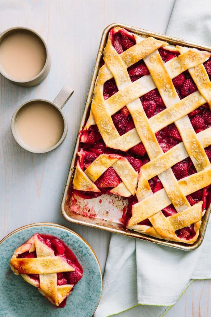 Red Berry and Lime Gluten Free Fruit Pie