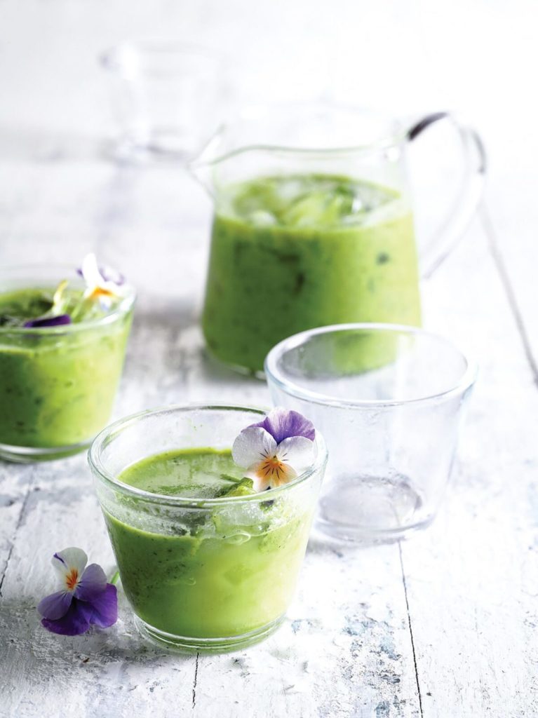 Chilled Watercress and Pea Soup