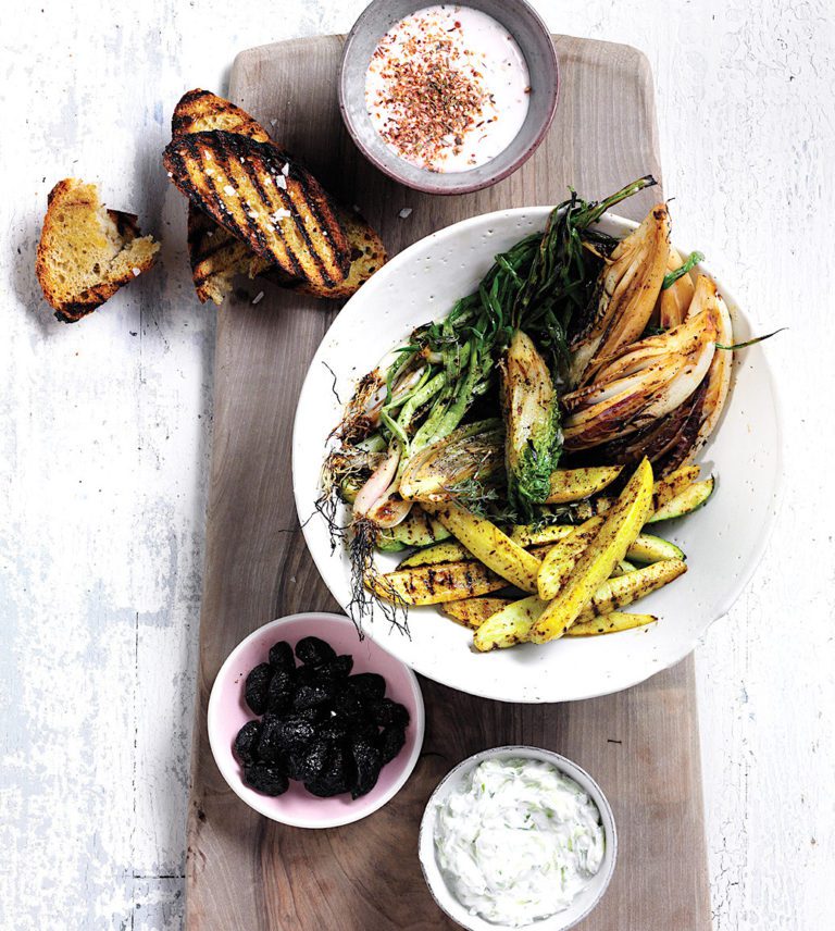 gluten free middle eastern meal: springtime mezze recipe with Tzatziki ...