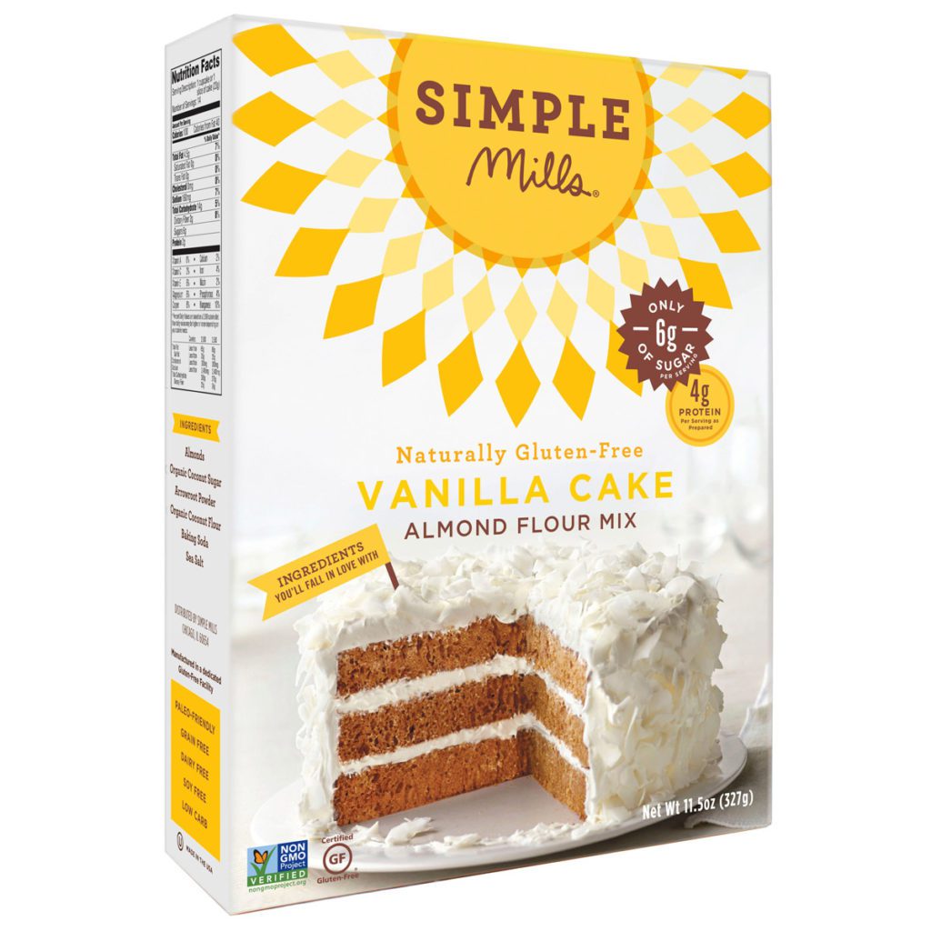 Simple Mills Vanilla Cake Almond Flour Mix Product Review
