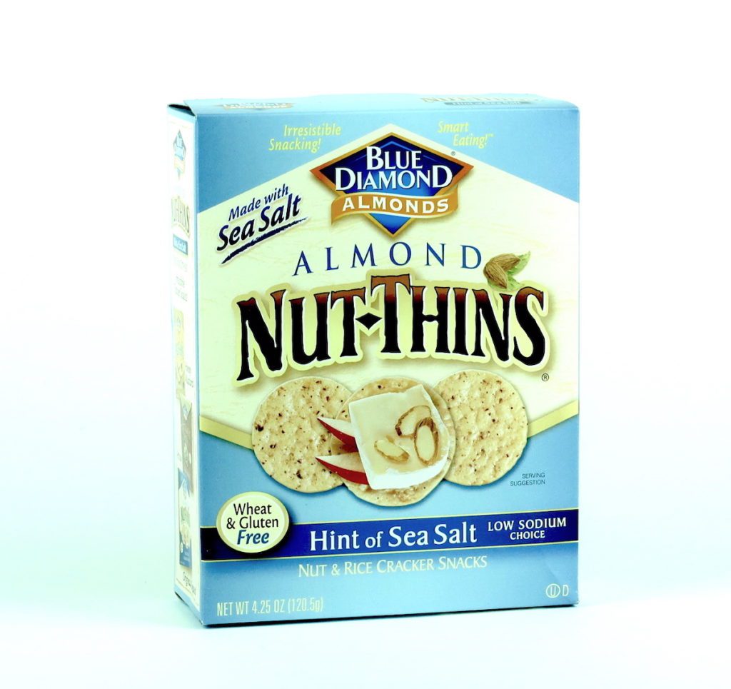 Product Review: Blue Diamond Almonds Nut-Thins Hint of Sea Salt