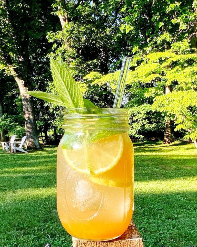 Apricot-Ginger Mojito Recipe: where apricot-ginger simple syrup creates ...