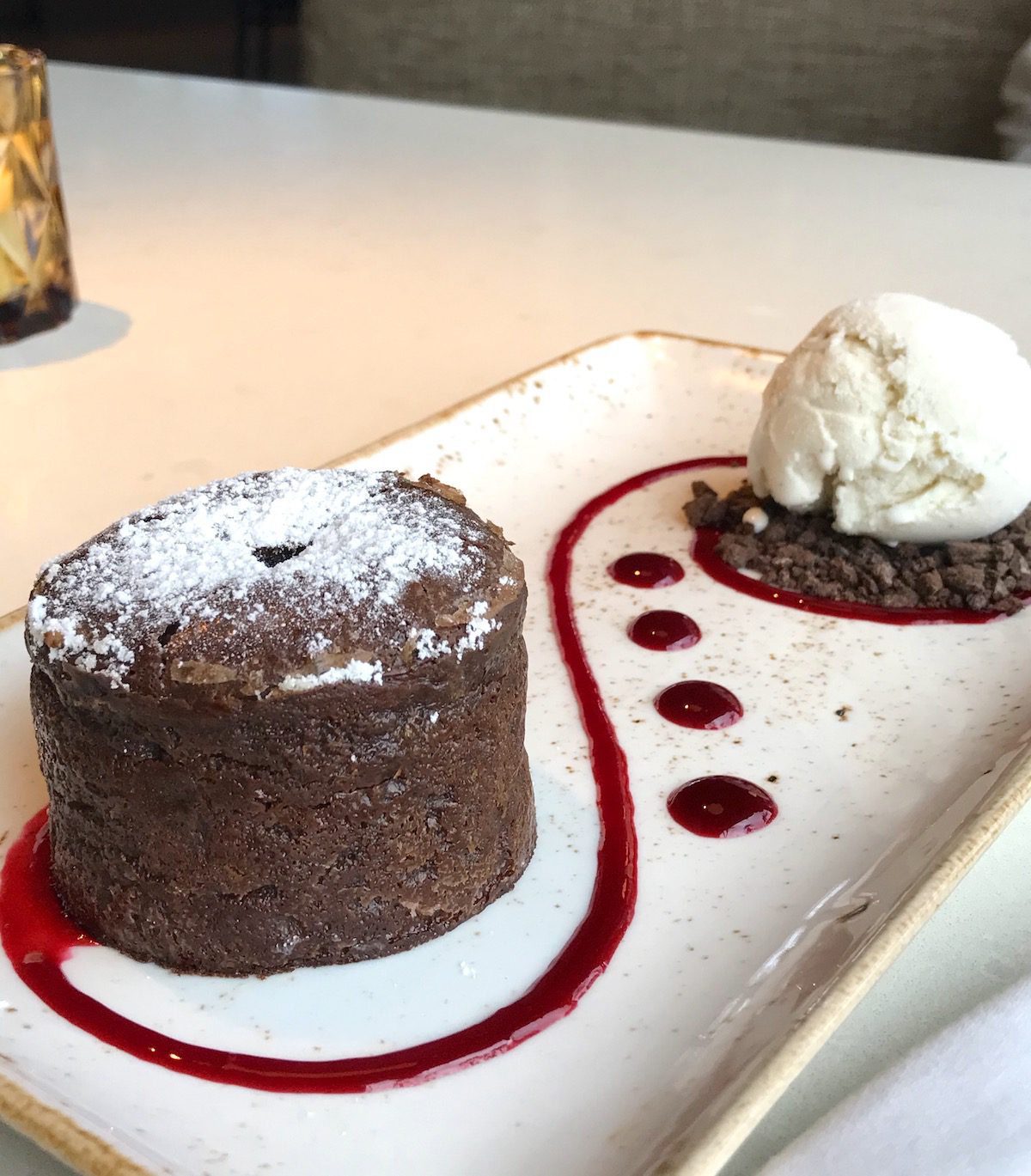 Molten Chocolate Cake Delivery Sample | Mackenzie Limited