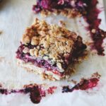 Gluten-free vegan berry bar