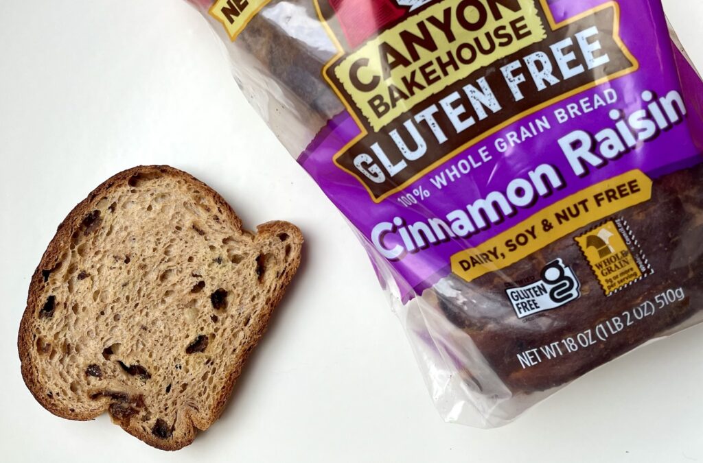 Canyon Bakehouse Gluten-Free Bread: Cinnamon Raisin
