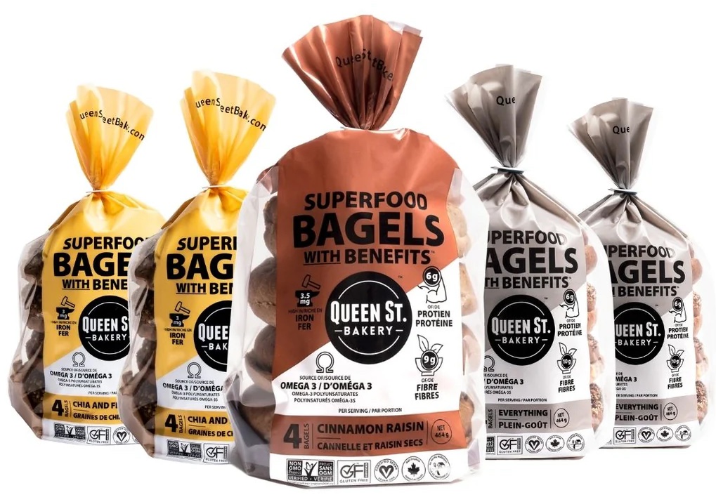 Queen Street Bakery's gluten-free superfood bagels