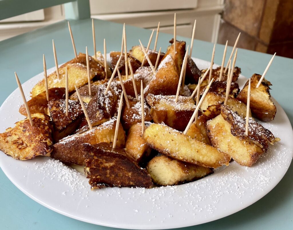 Custardy Gluten-Free Brioche French Toast Bites